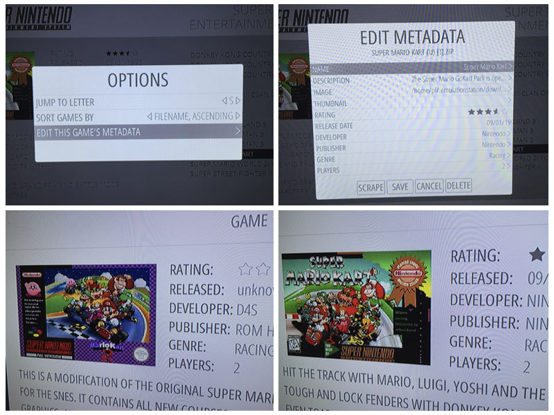 RetroPie - Modificar carátula de una rom