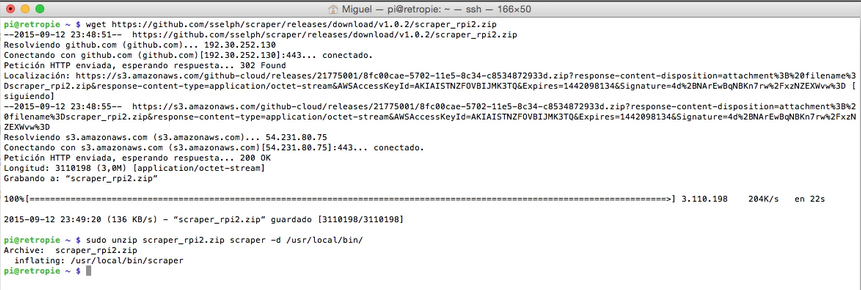 Proceso de descarga e instalación de scraper RetroPie Carátulas Comandos 02