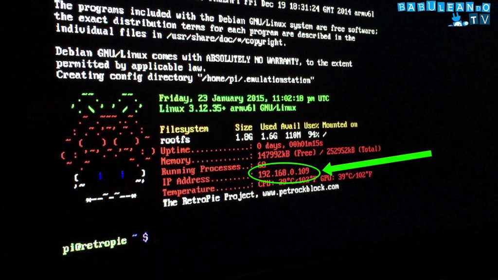 retropie_ip_raspberry