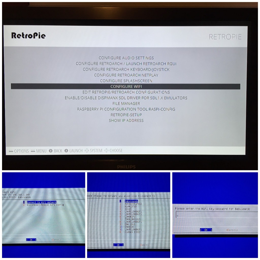 RetroPie - Configurar WiFi