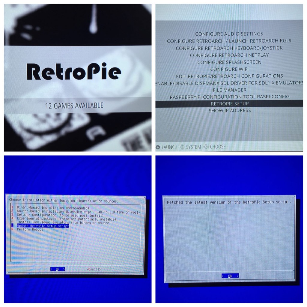 Actualización script RetroPie-Setup Actualización script RetroPie-Setup