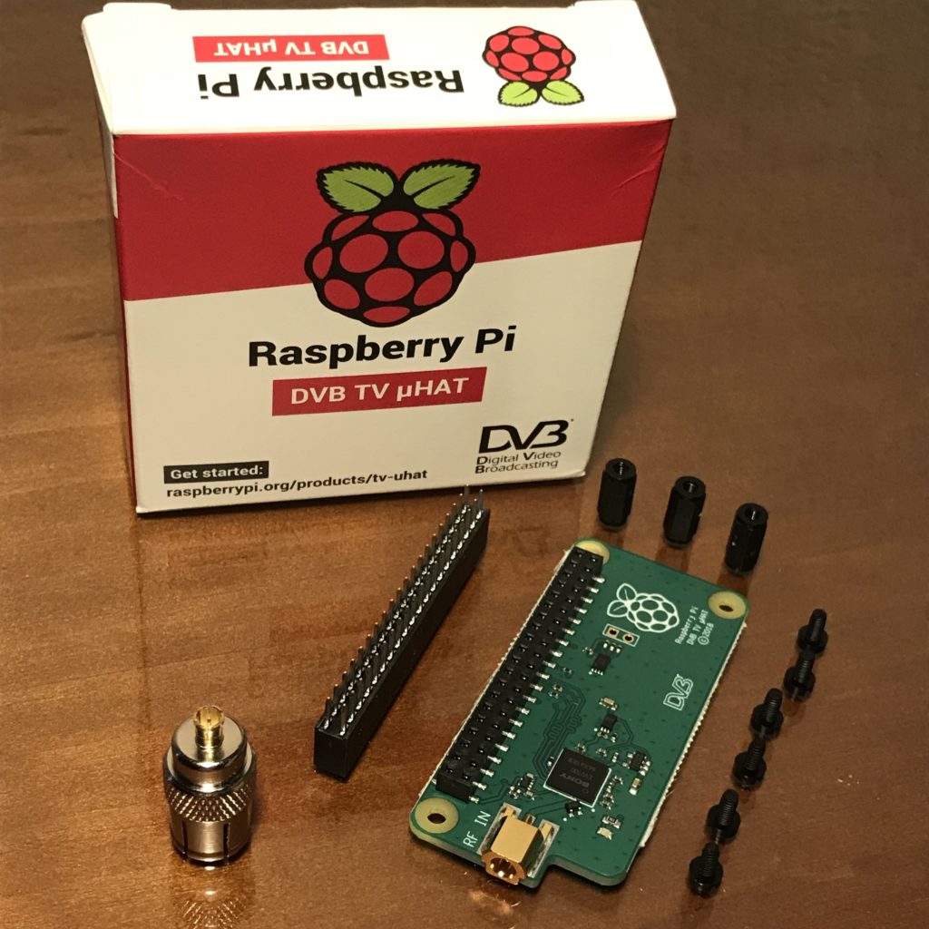 Sintonizador TDT para Raspberry Pi (TV HAT) DVB TV HAT